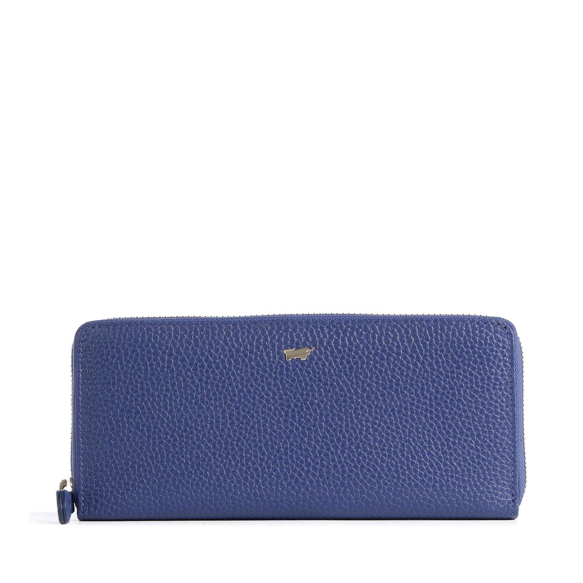 Braun Bffel Asti Wallet nachtblau