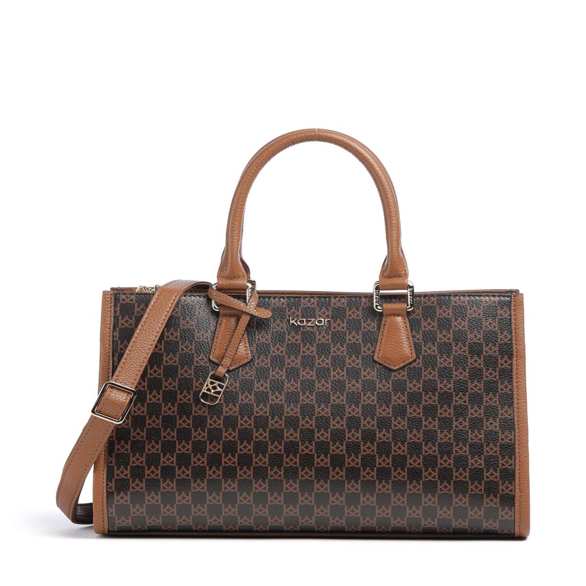 Kazar Nafi Handbag dark brown