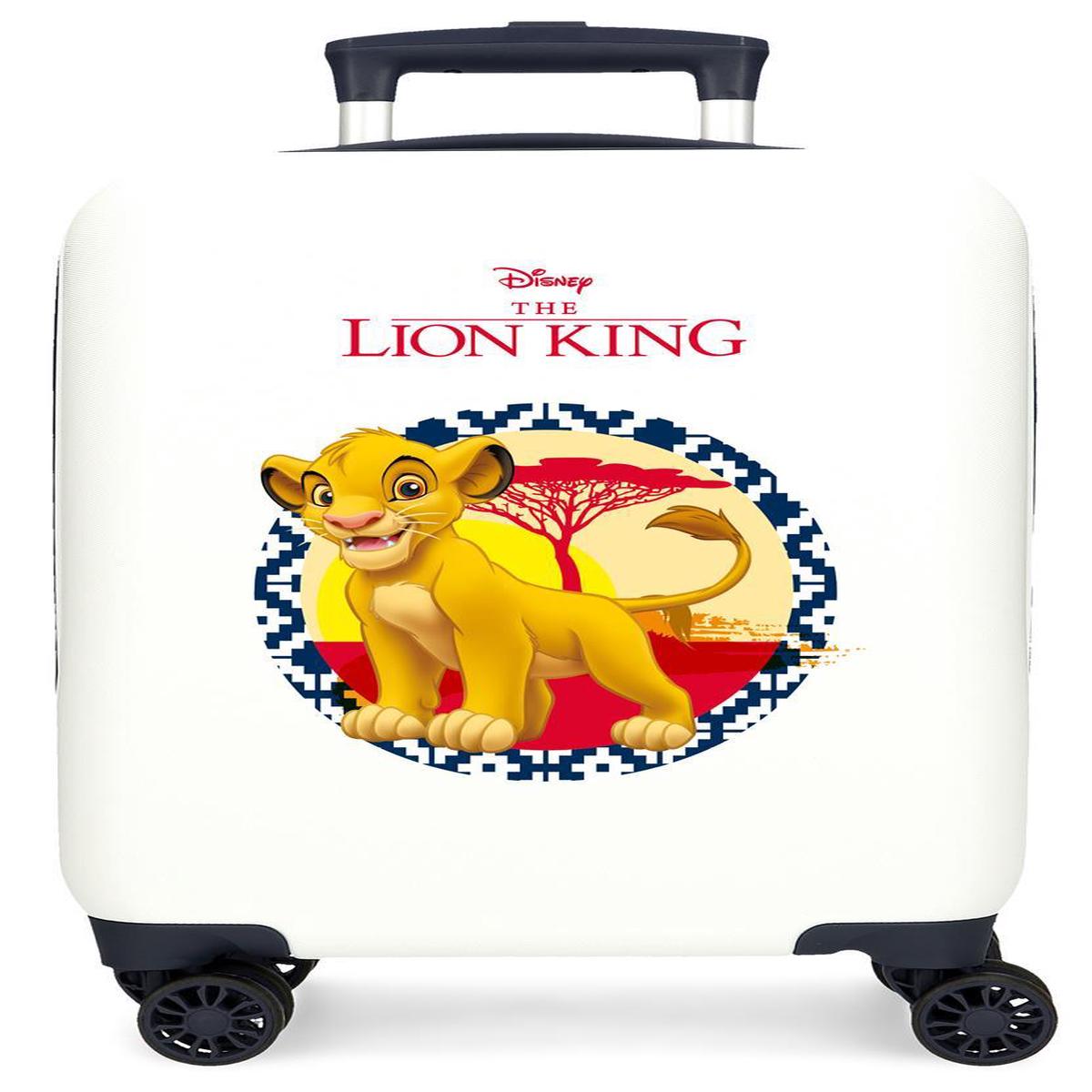 2441362 TROLLEY ABS 50 CM.4R THE LION KING BLANCO