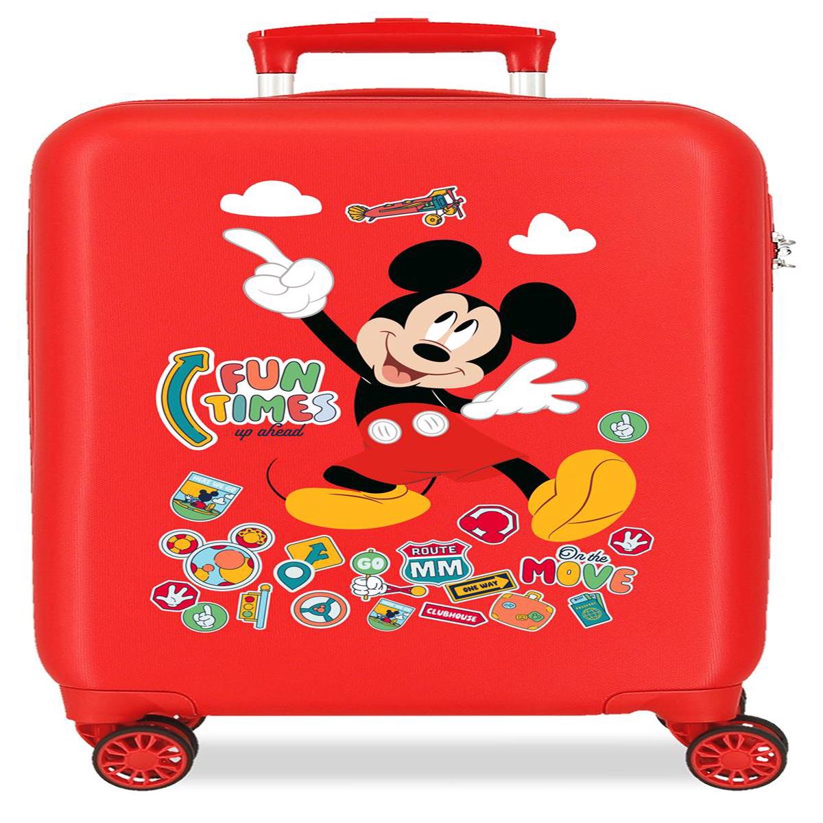 4231312 TROLLEY ABS 50 CM. 4R. MICKEY FUN TIMES
