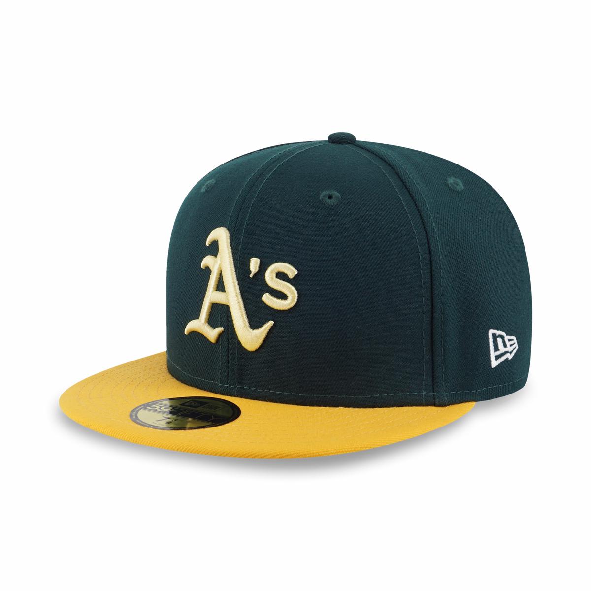 59FIFTY PACK - ALOHA OAKLAND ATHLETICS COOPERSTOWN DARK GREEN 59FIFTY CAP