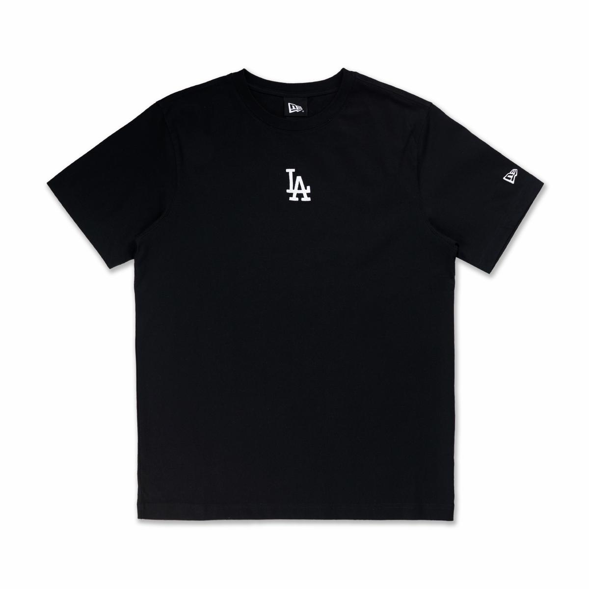 LOS ANGELES DODGERS PREPPY BLACK SHORT SLEEVE T-SHIRT
