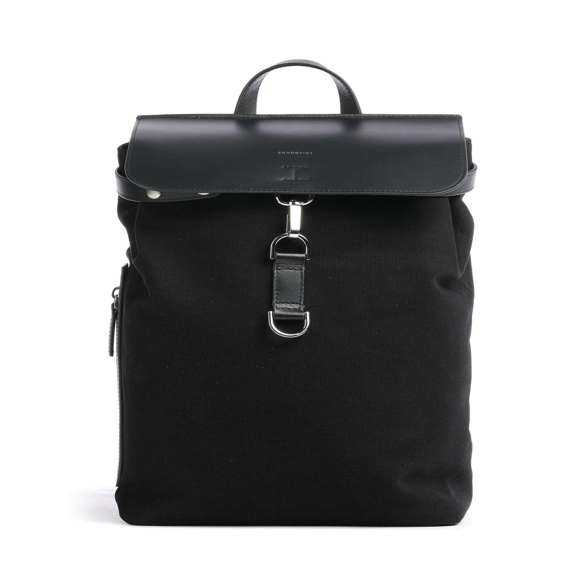 Sandqvist Everyday Originals Alva Metal Hook Backpack black