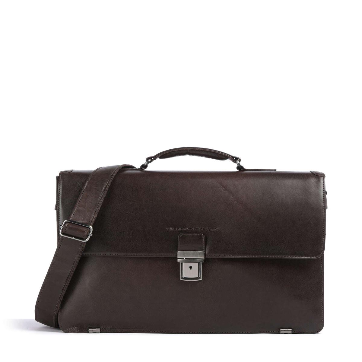 The Chesterfield Brand Novum Salvatore Briefcase brown
