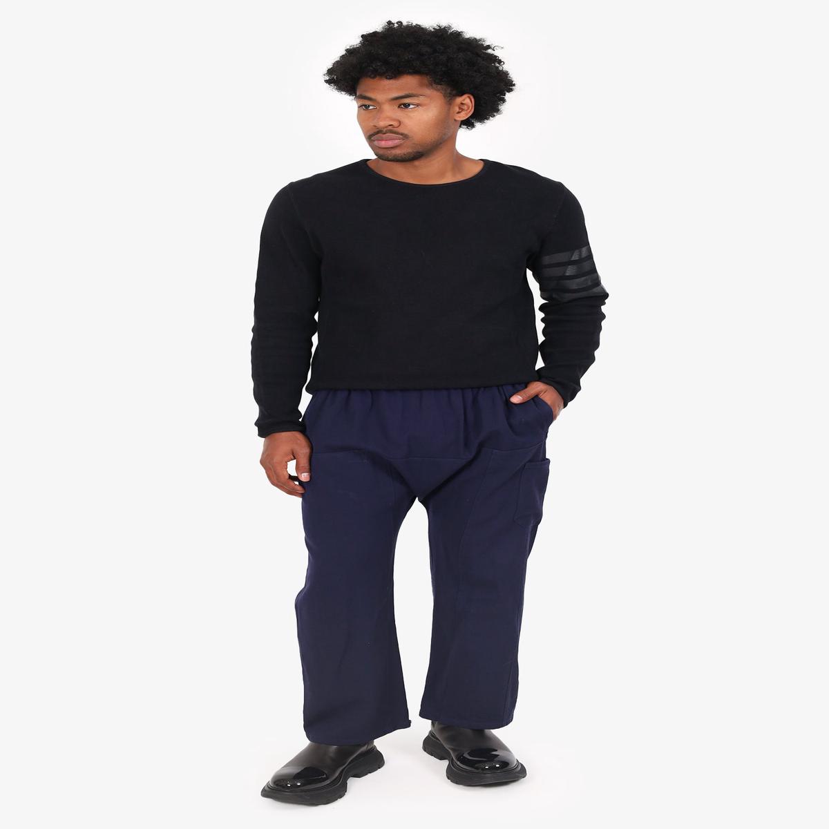 Raf Simons SS18 Blue Straight Leg Pants Size M Mens