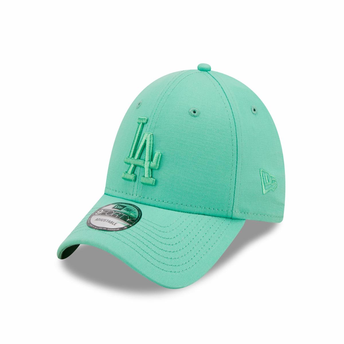 LOS ANGELES DODGERS LEAGUE ESSENTIAL 9FORTY GREEN 9FORTY CAP