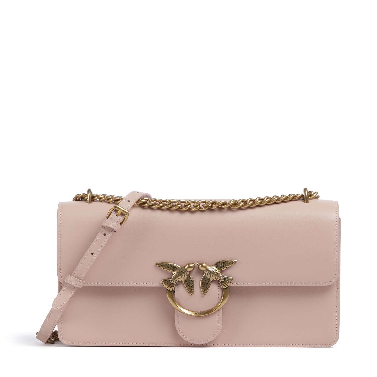 Pinko Love One Classic Shoulder bag cipria/antique gold