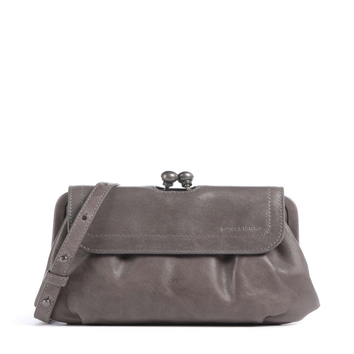 Aunts & Uncles Grandma's Luxury Club Mrs. Whoopie Pie Crossbody bag oyster grey