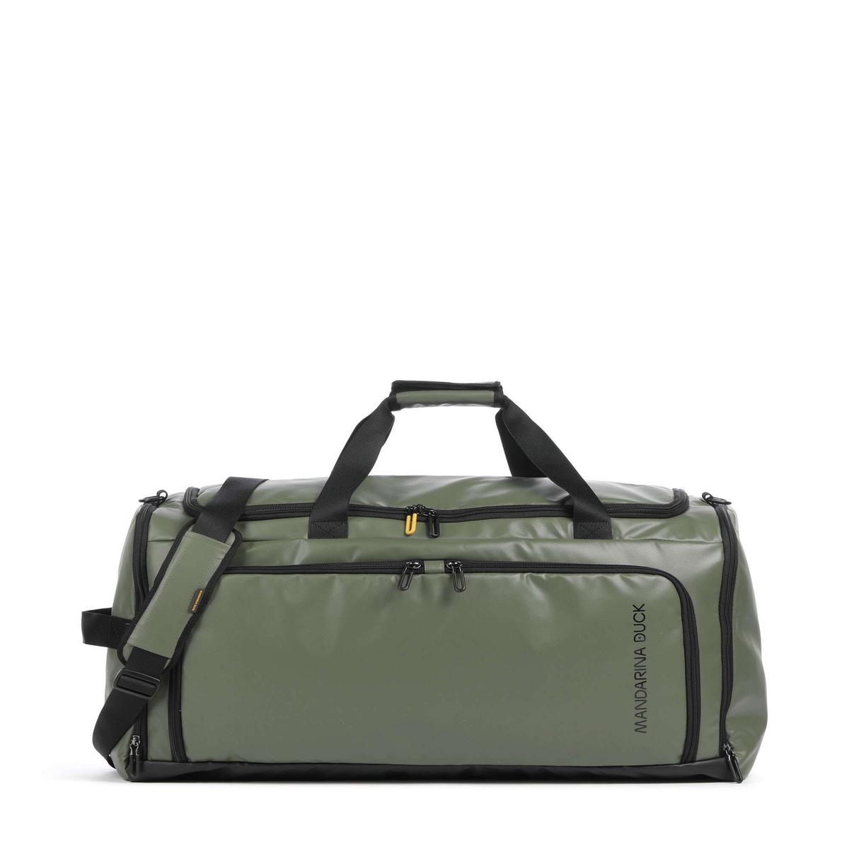 Mandarina Duck Eco Coated Travel bag pine green