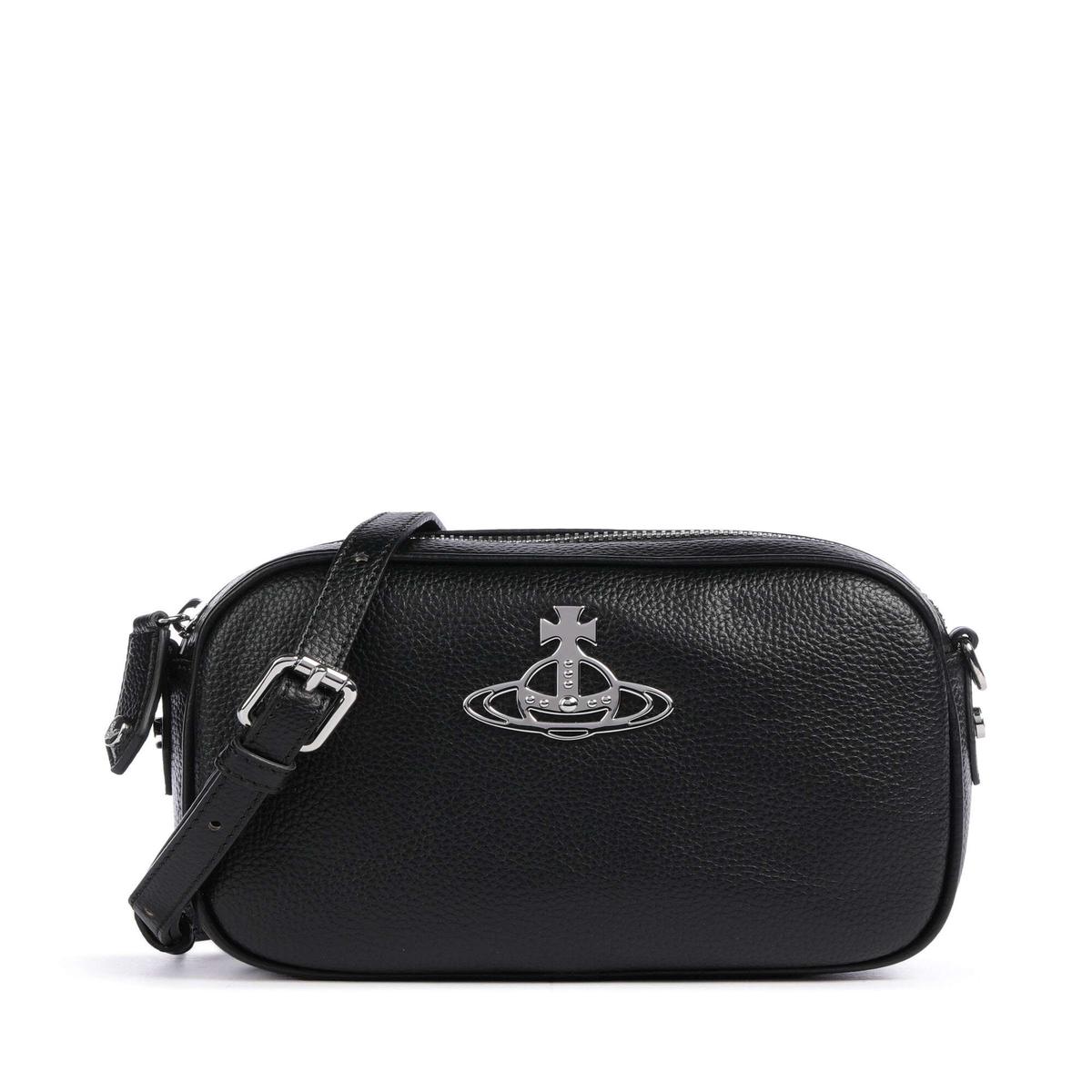 Vivienne Westwood Anna Grain Crossbody bag black