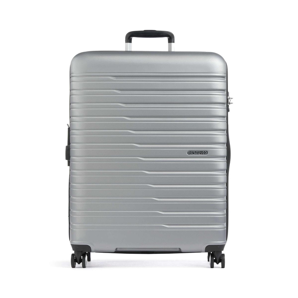 American Tourister Flashline Spinner (4 wheels) sky silver
