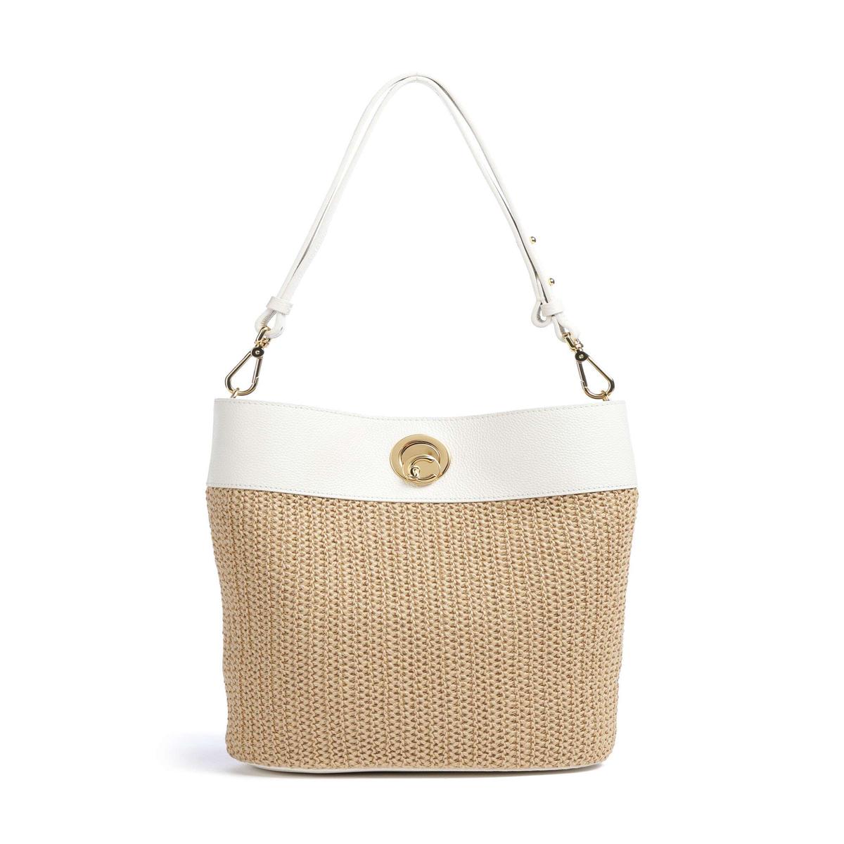 Coccinelle Nikla Bucket bag natural/pearl