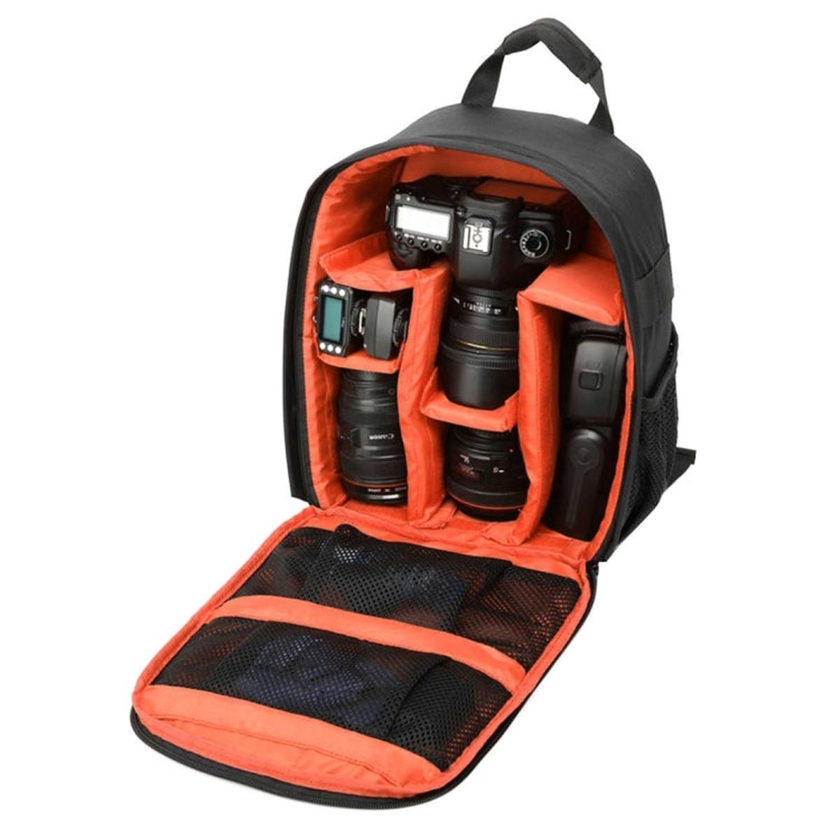DL-B028 Portable Casual Style Waterproof Scratch-proof Outdoor Sports Backpack SLR Camera Bag Phone Bag for GoPro, SJCAM, Nikon, Canon, Xiaomi Xiaoyi YI, iPad, Apple, Samsung, Huawei, Size: