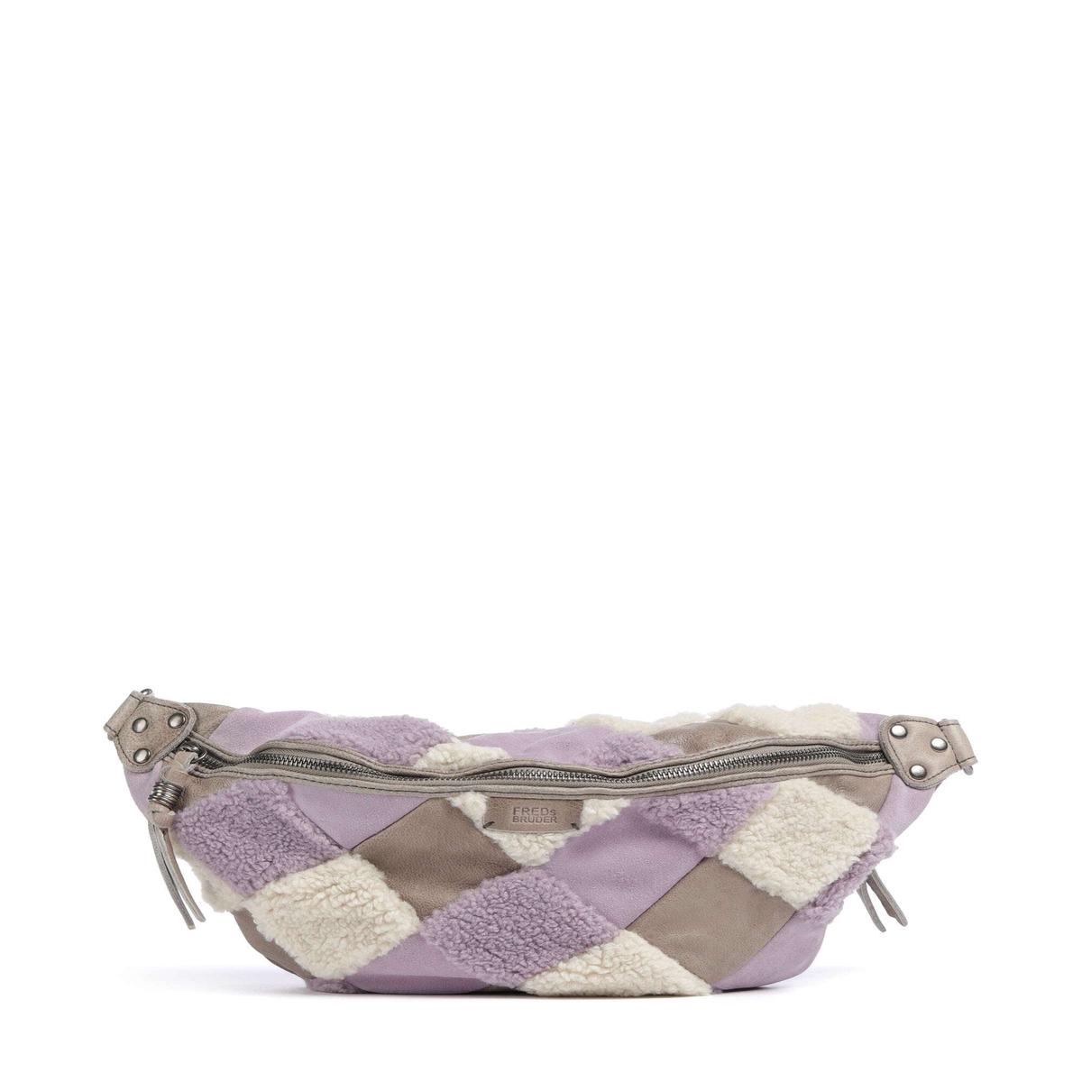 FredsBruder Check My Bag Sling bag lavender teddy mix