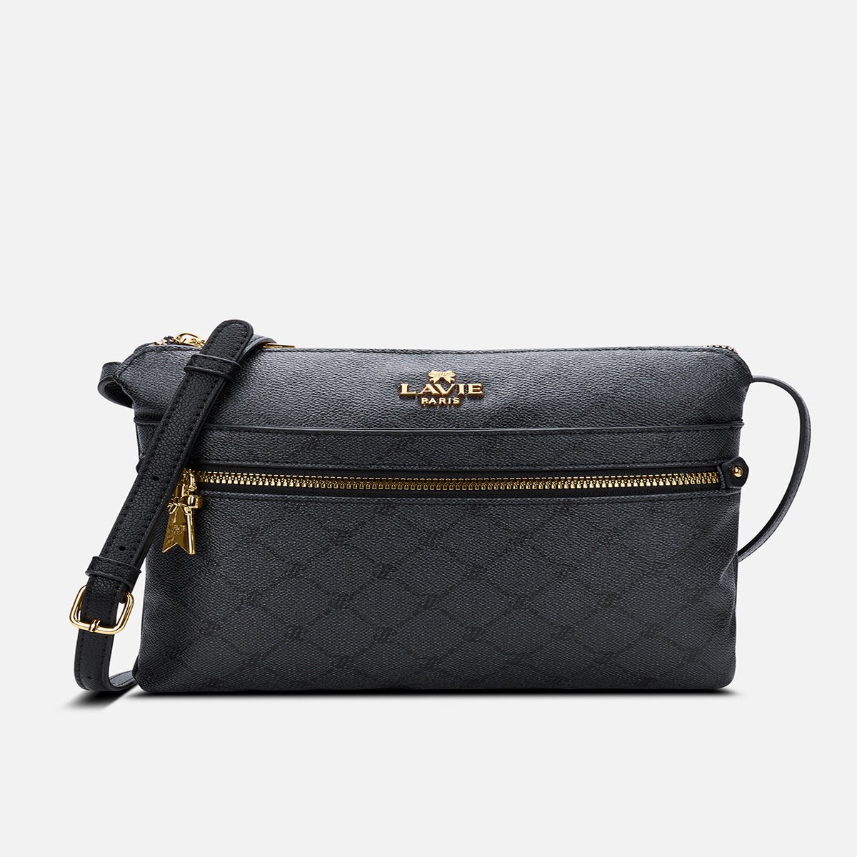 Mono Agnes Top Zip Monogram Small Sling Bag