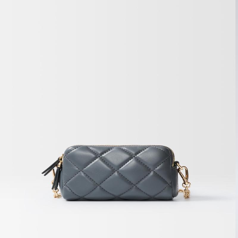MUET Diamond Three-layer Quilted Bag