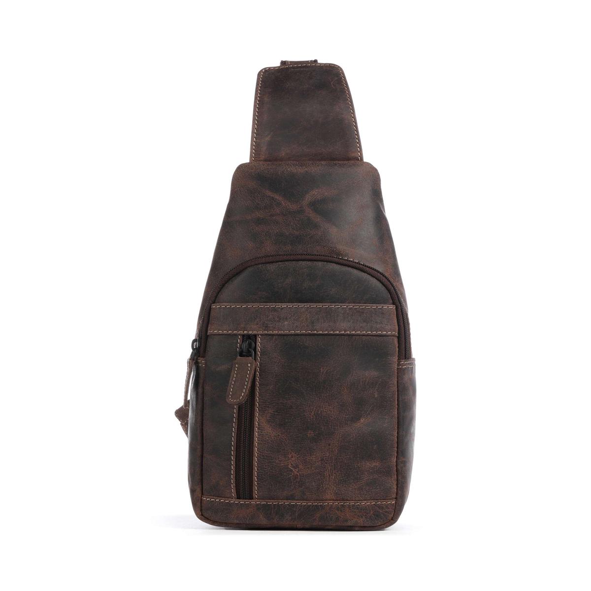 Jack Kinsky Baltimore 17 Sling bag mokka