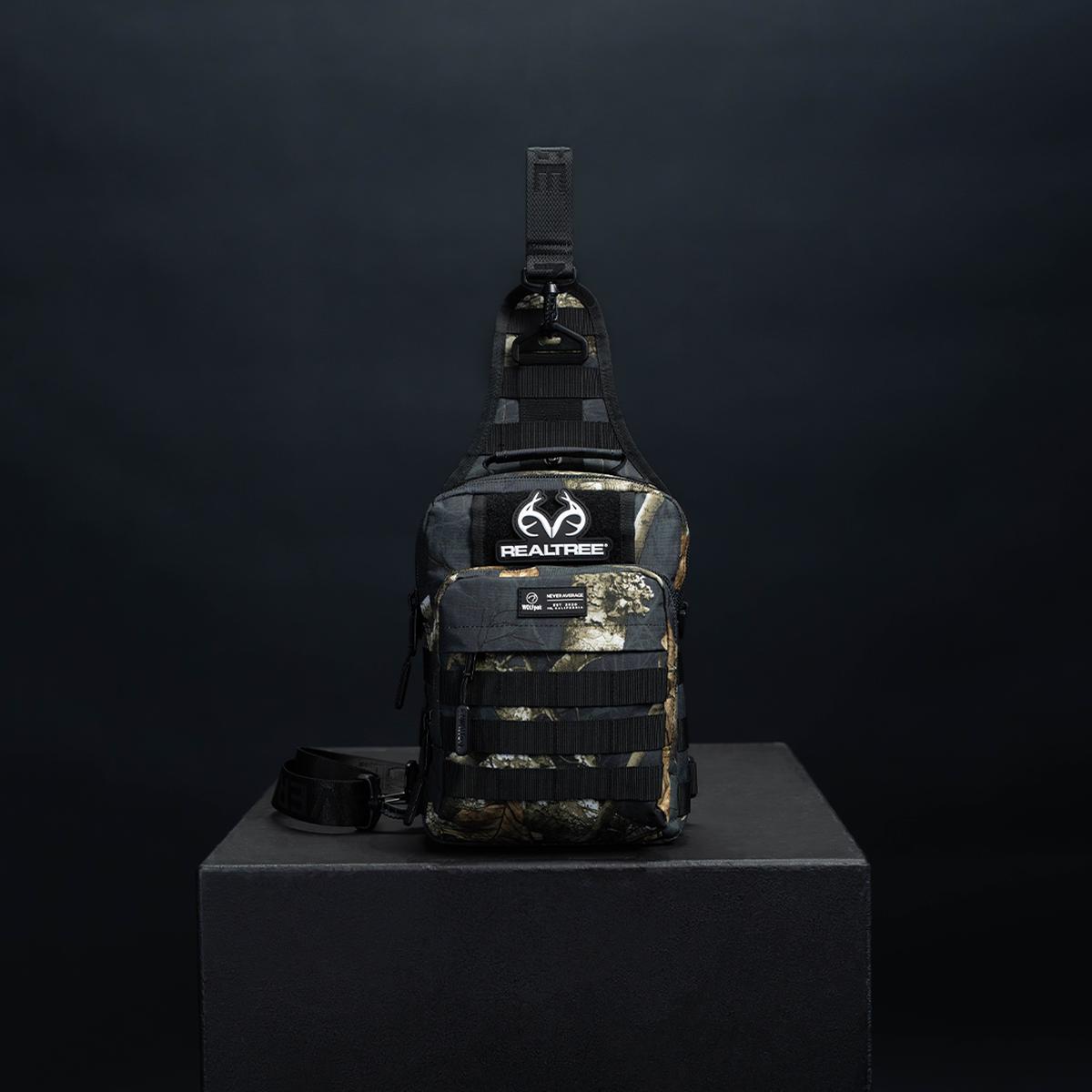 9L Tactical Sling Bag Realtree Edge Black