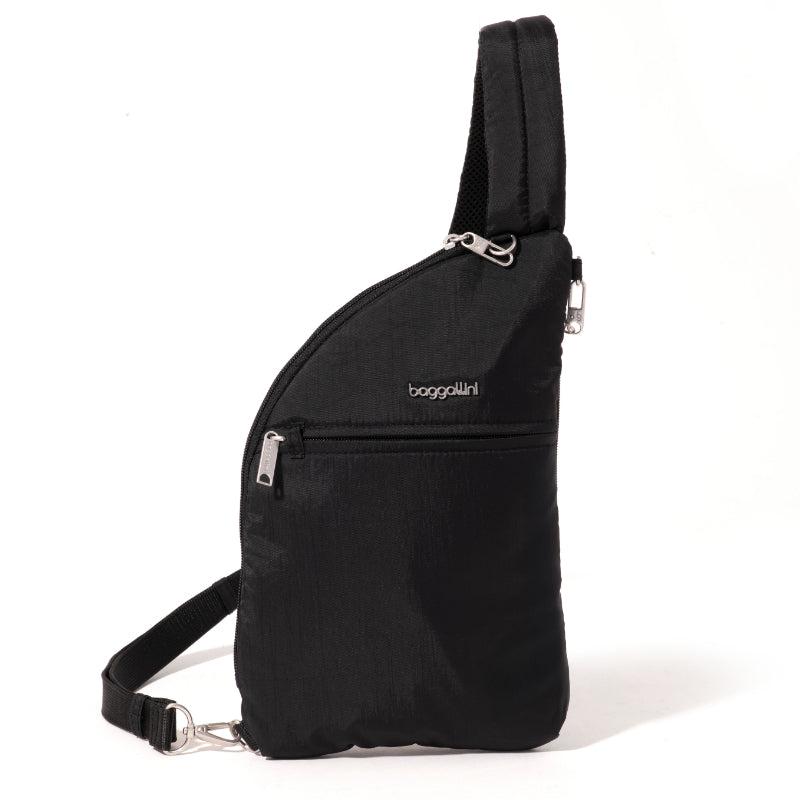 Baggallini Anti-Theft Half Moon Sling - Black