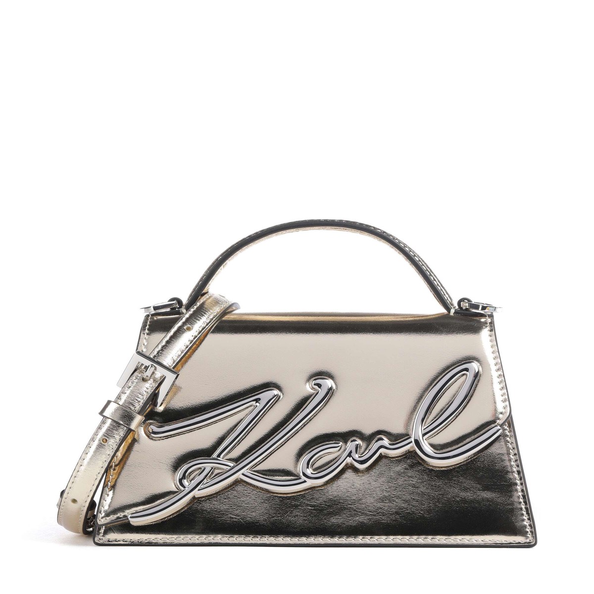 Karl Lagerfeld K/Signature 2.0 Crossbody bag light gold
