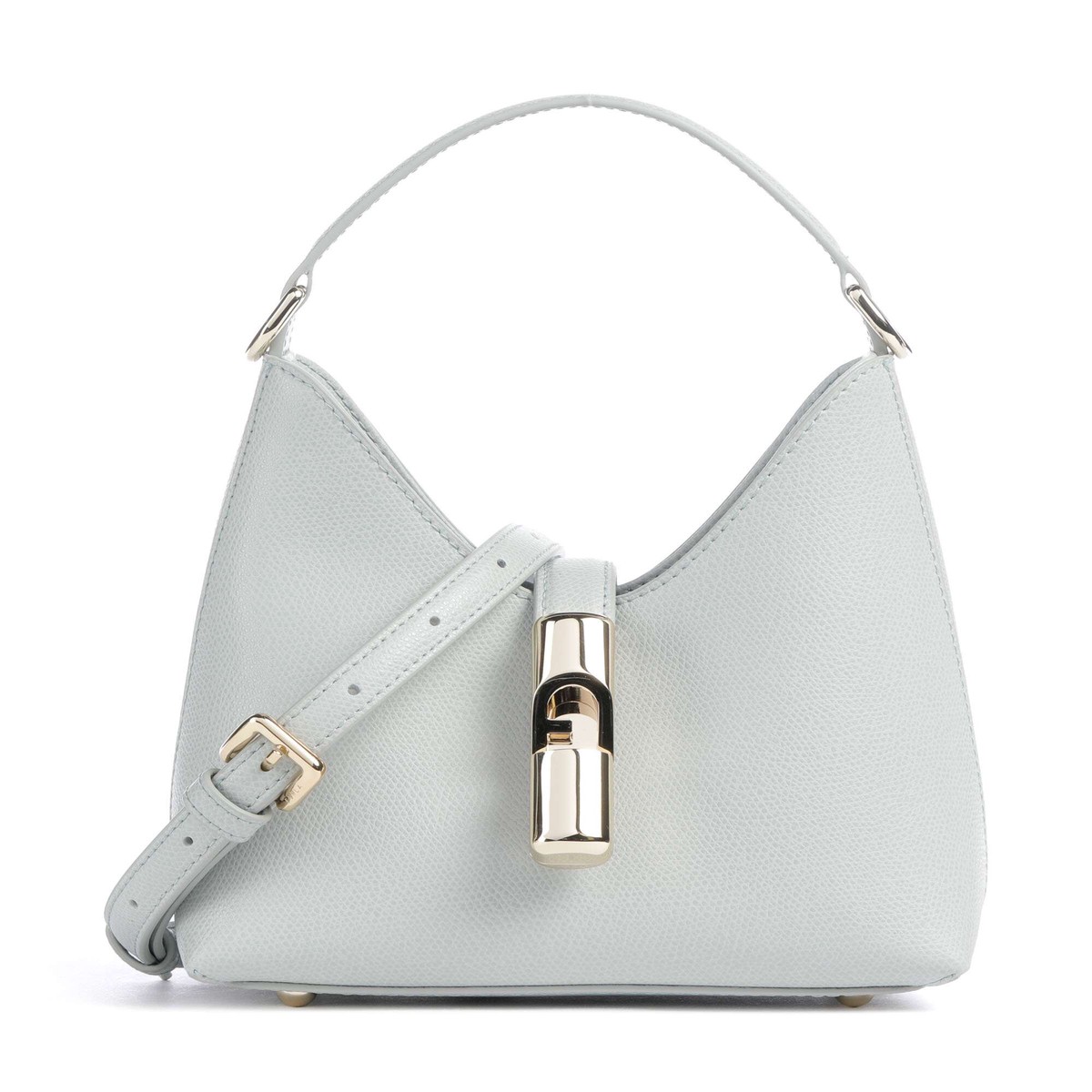 Furla Iride Mini Crossbody bag nebbia gray