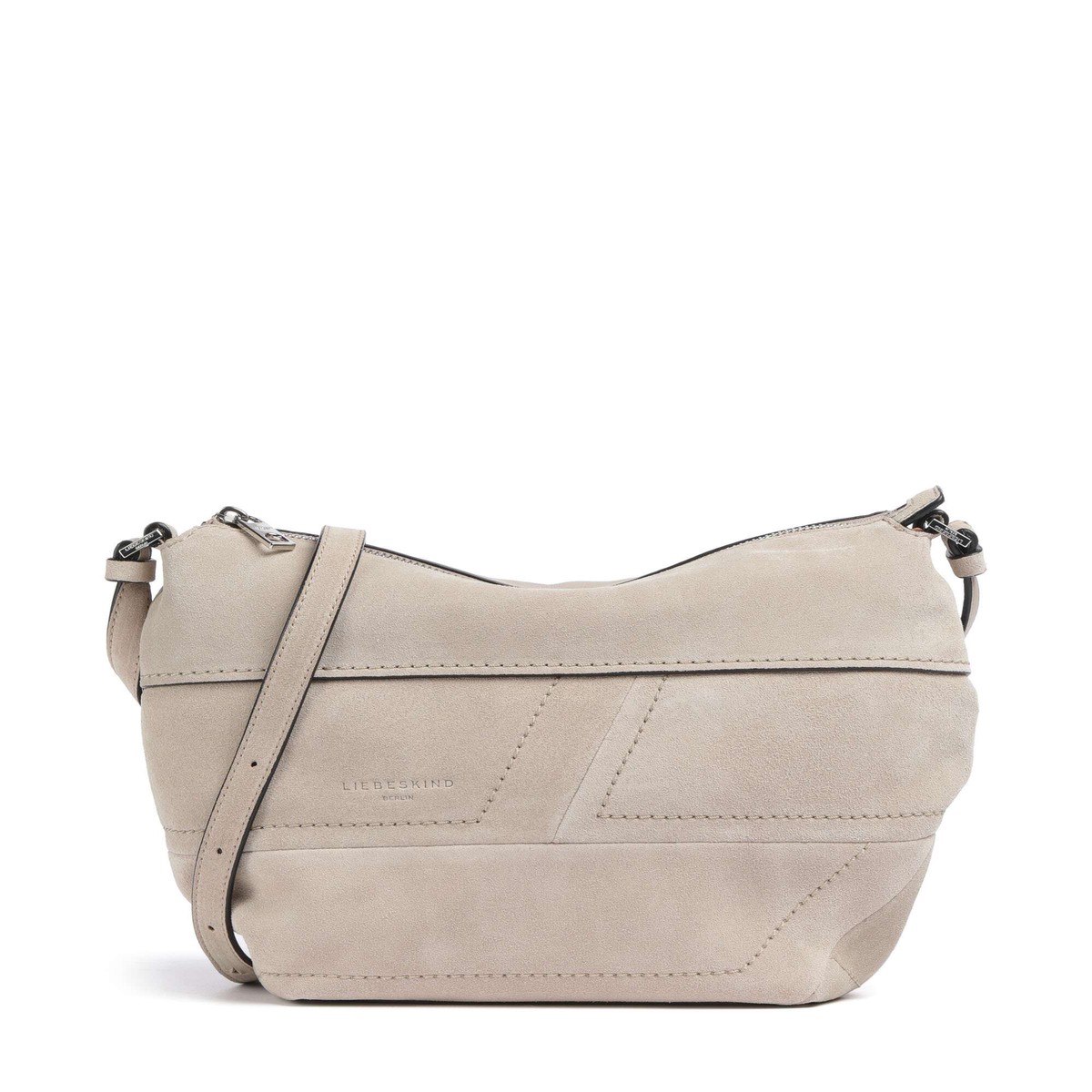 Liebeskind Edda Promo Suede S Crossbody bag stone
