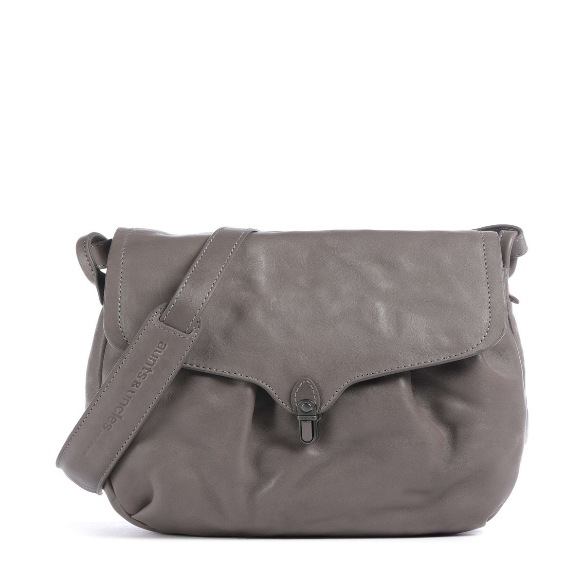 Aunts & Uncles Grandma's Luxury Club Mrs. Pineapple Pie Crossbody bag oyster grey