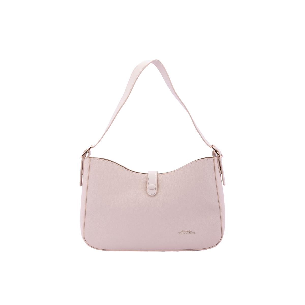Women's Eco-leather Shoulder Bag 7180-BEIGE