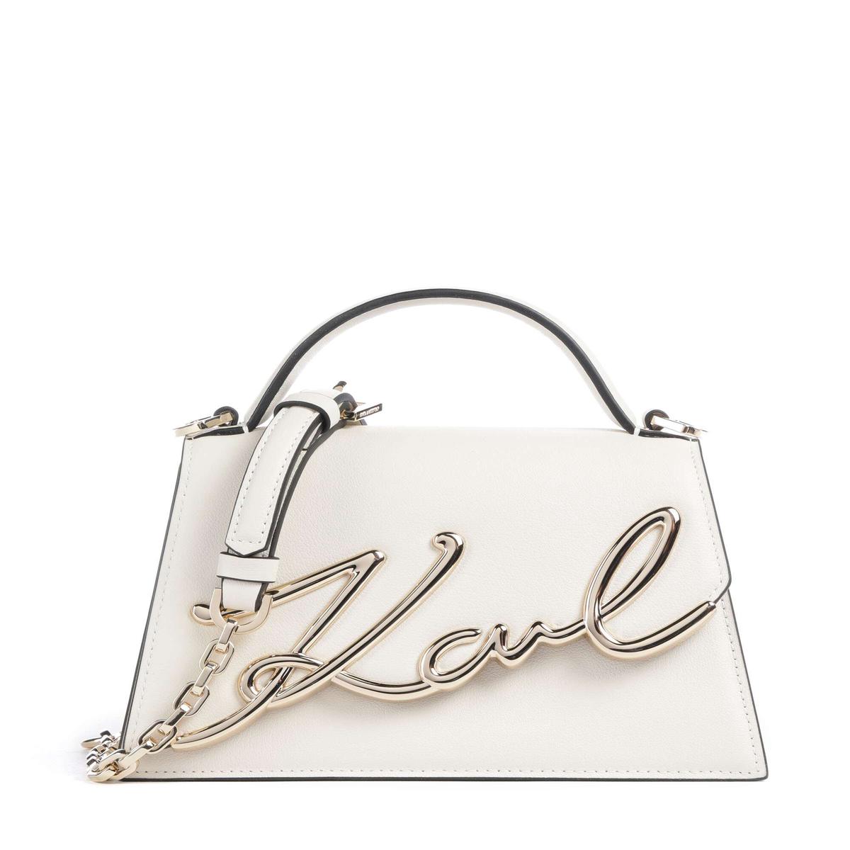 Karl Lagerfeld K/Signature 2.0 Crossbody bag off white