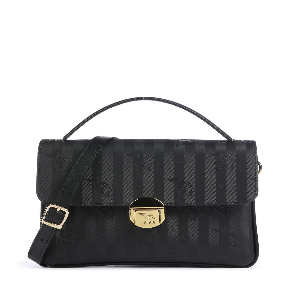Maison Mollerus Vinerus Signau Crossbody bag schwarz