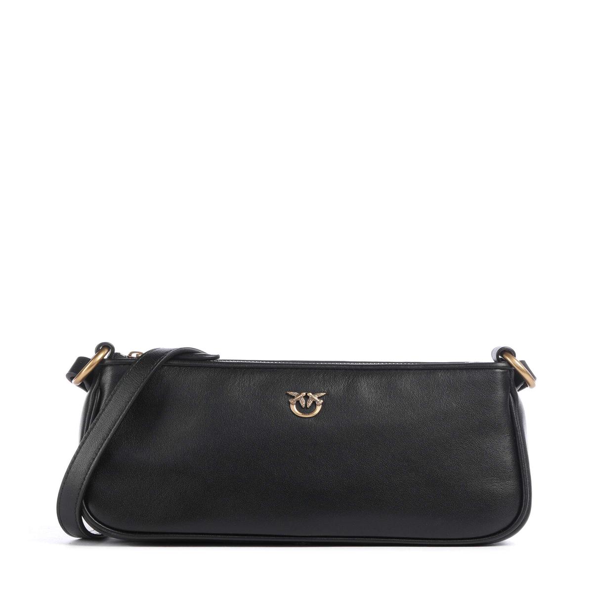 Pinko Half Moon Mini Crossbody bag nero/antique gold