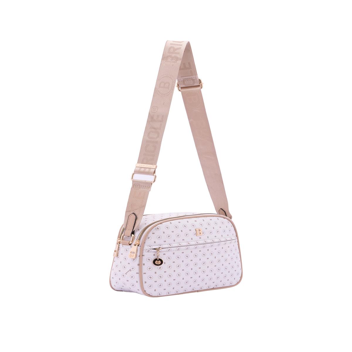 Women's Eco-leather Shoulder Bag 4157-OFF-WHITE