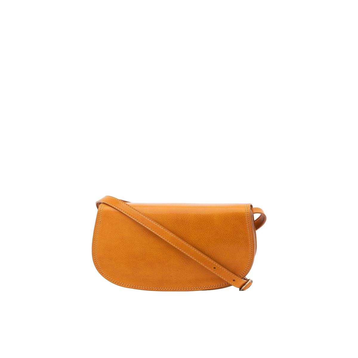 Women's Shoulder Bag Genuine Leather 5512-Yellow