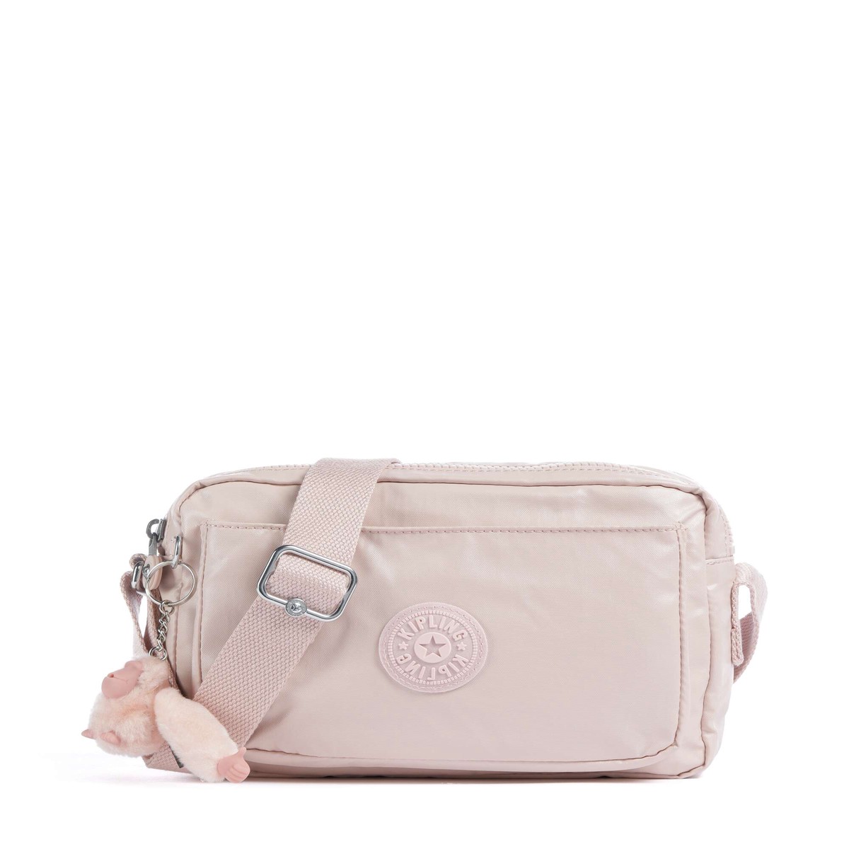 Kipling Basic Abanu M Crossbody bag pink shine