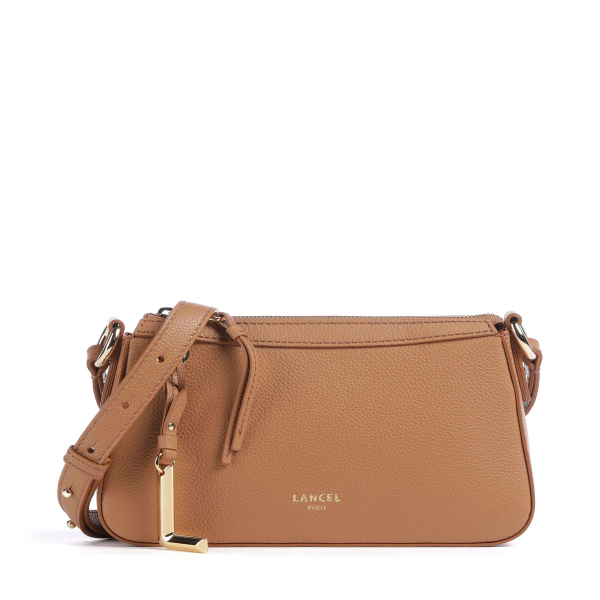 Lancel Faubourg Mini Crossbody bag camel
