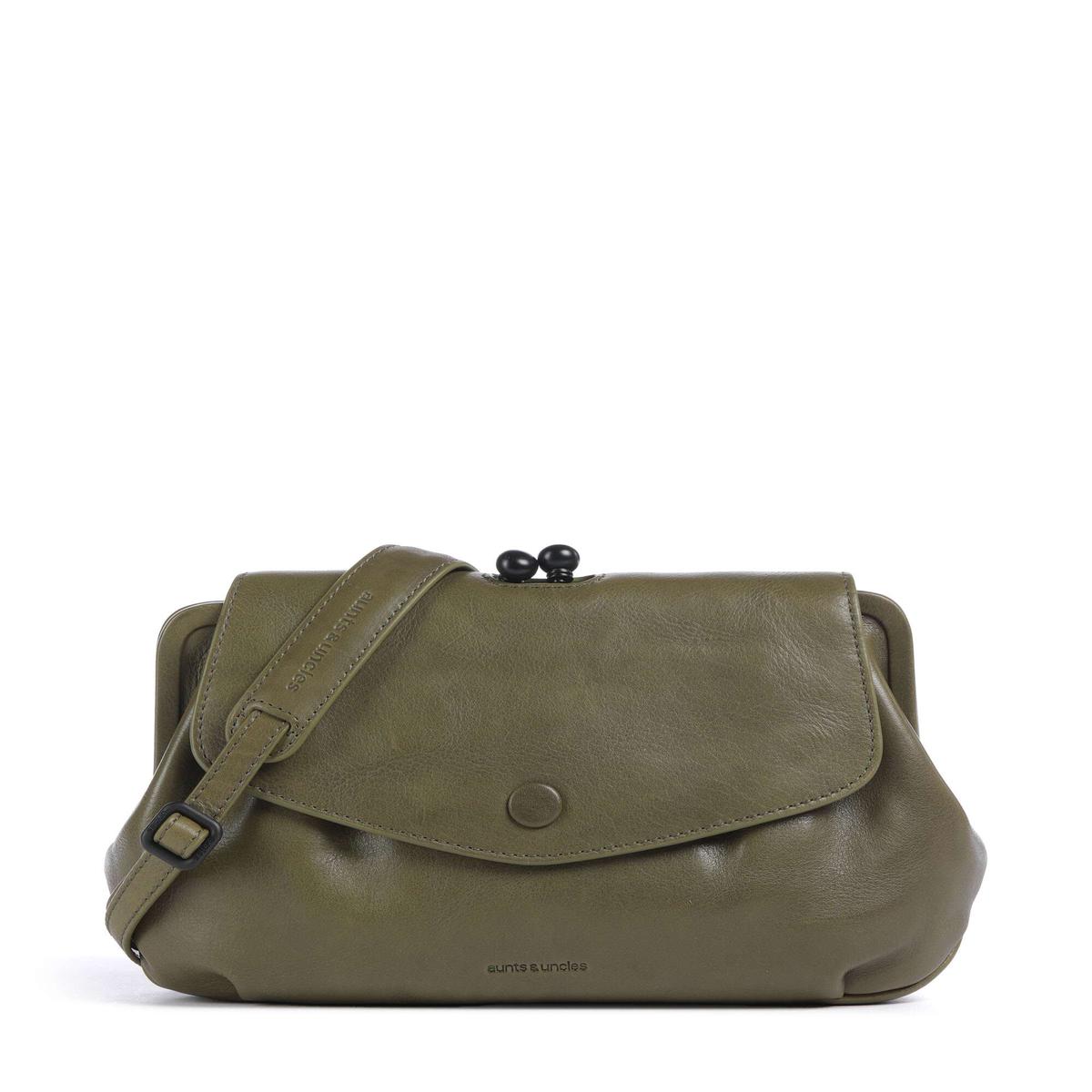 Aunts & Uncles Grandma's Luxury Club Mrs. Madeline Crossbody bag olive branch