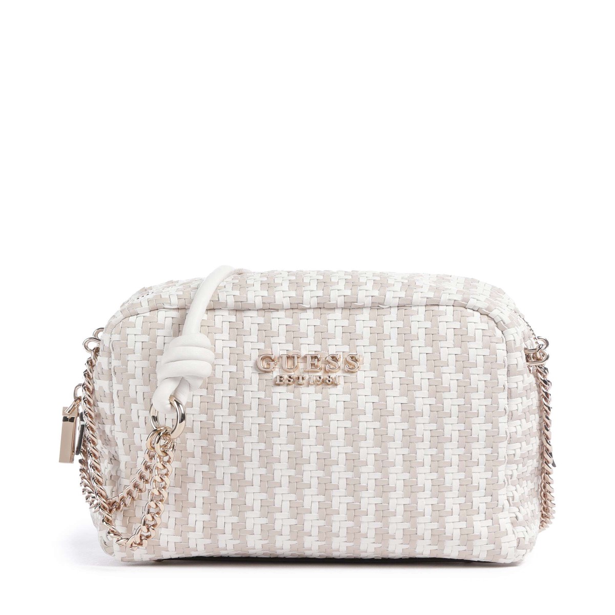 Guess Mirema Crossbody bag white/multicolour