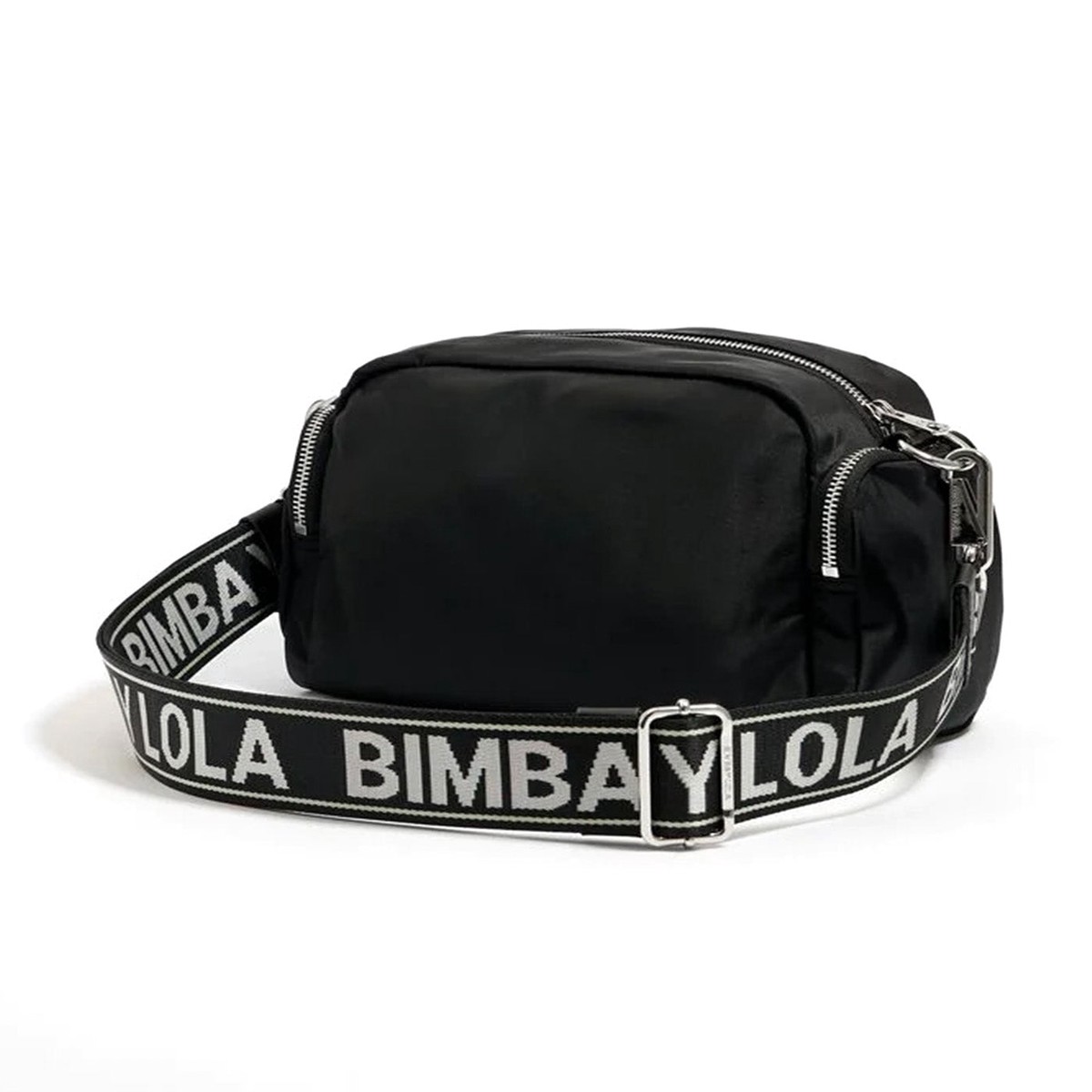 Medium Pocket Crossbody Bag Black