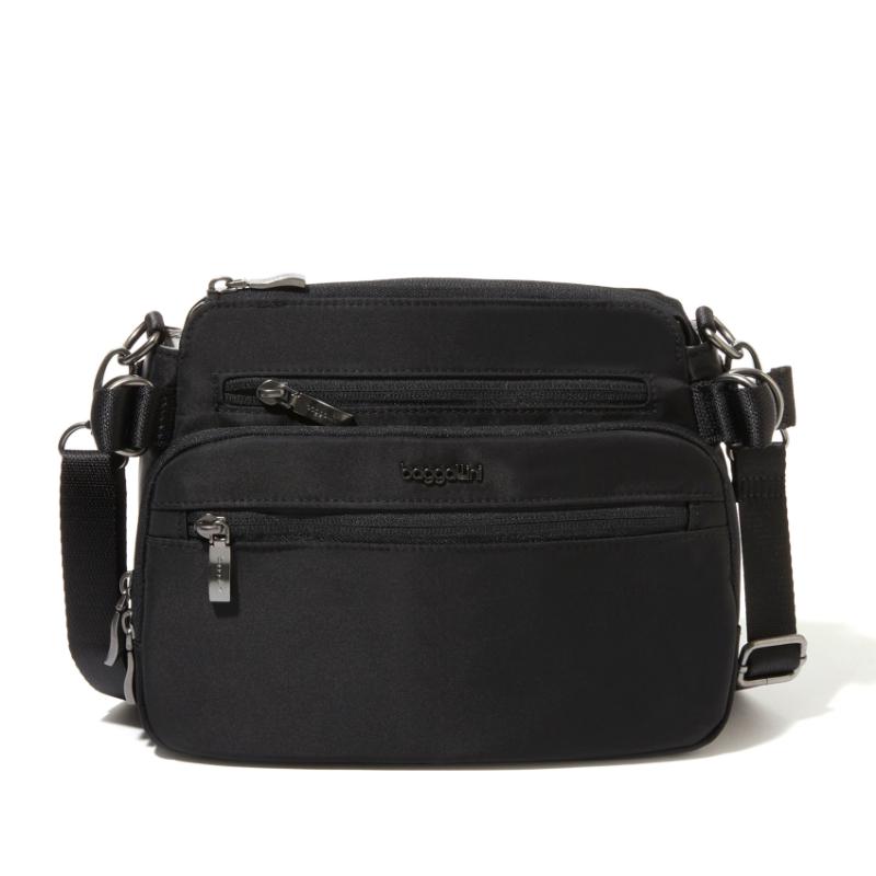 Baggallini Marais Crossbody Black Twill