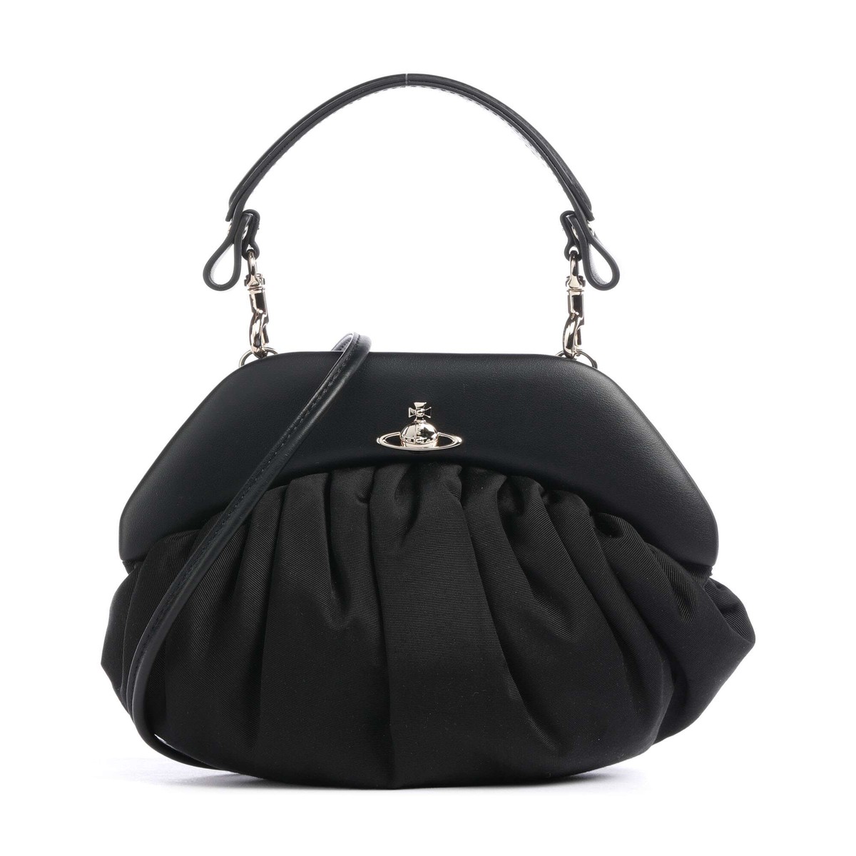 Vivienne Westwood Brooke Moire Crossbody bag black