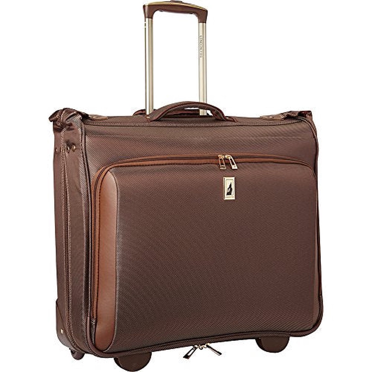 London Fog Kensington Ultra-Lightweight Collection 44Inch Wheeled Garment Bag, Bronze