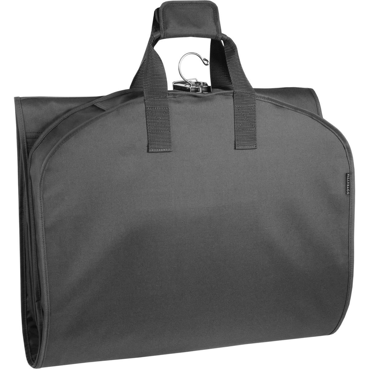 WallyBags Garment Bag 60-Inch Premium Tri-Fold Travel Exterior Pocket