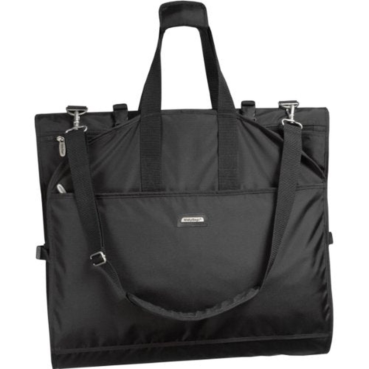 Wallybags 66-Inch Gown Length, Tri-Fold Destination Wedding Garment Bag With Shoulder Strap And